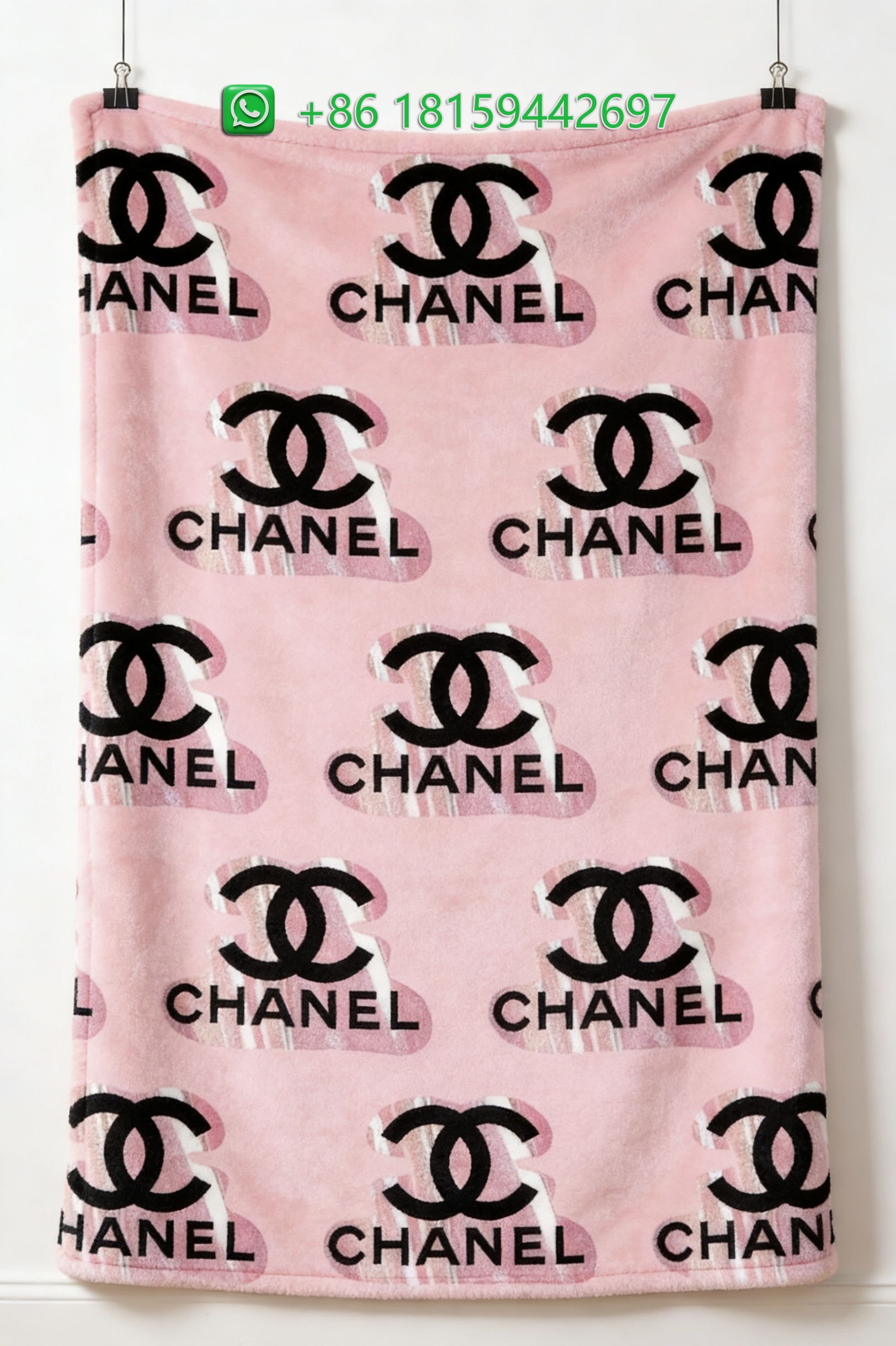 Chanel Throw Blankets